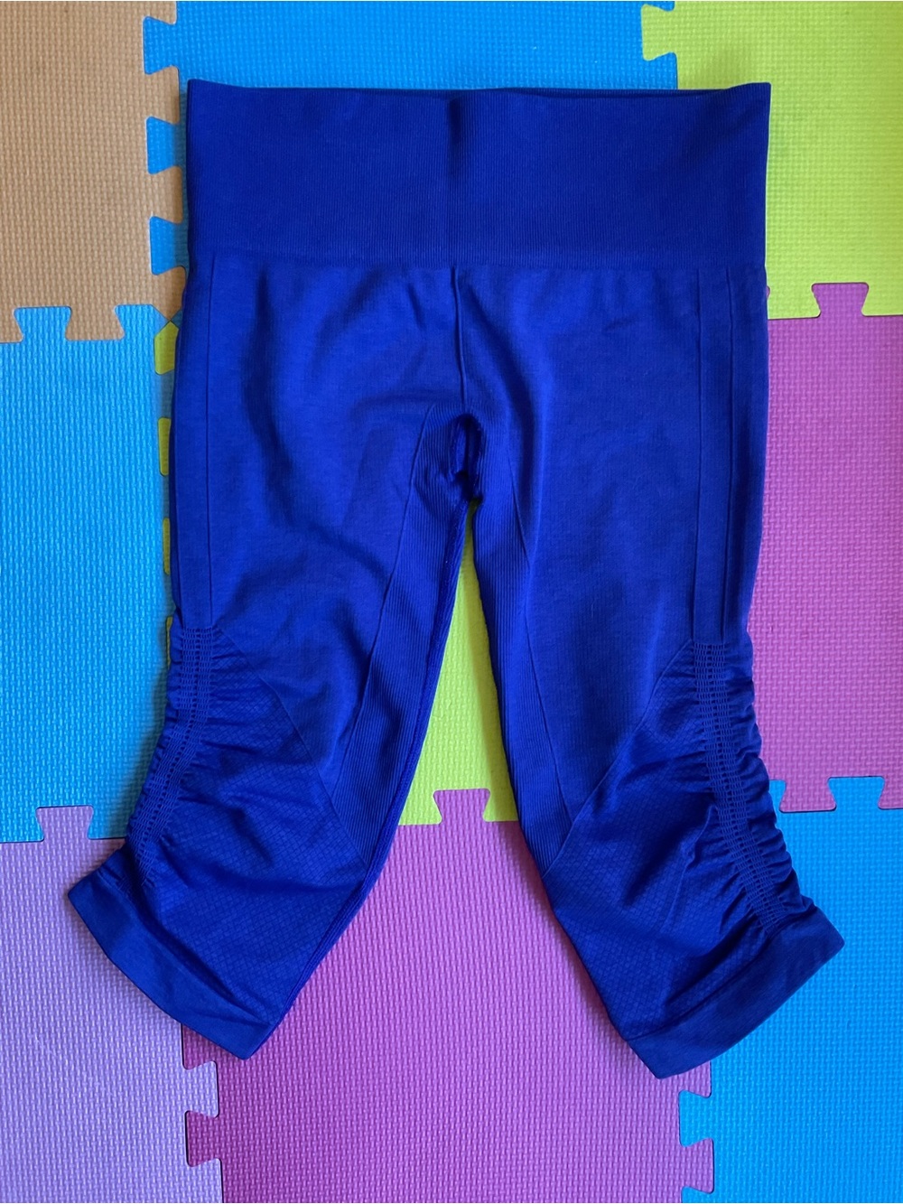 ☔️Lululemon In The Flow Royal Purple Active Capri Leggings Small Activewear